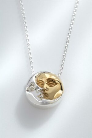 Sergio Bustamante El Beso Necklace Sun & Moon