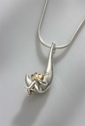 Sergio Bustamante Moon in Love Pendant