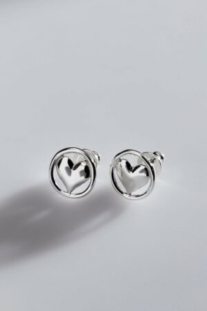 Sergio Bustamante Memories Heart Earrings