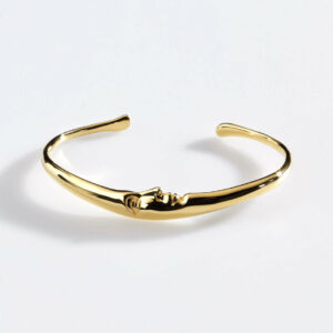 Sergio Bustamante Amsterdam Moon cuff bracelet - gold